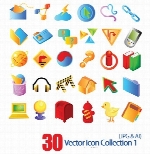 آیکون های متنوع گرافیکیVector Icon Collection 01