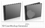 پیش نمایش جلد سی دیSD Case Mockup Generator