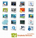 آیکون های متنوع کامپیوترSimplexity File Icons