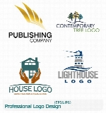 مجموعه تصاویر طراحی حرفه ای لوگوProfessional Logo Design