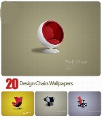 تصاویر والپیپر طراحی صندلی20 Design Chairs Wallpapers