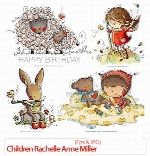 تصاویر پس زمینه وکتورهای کودکانهChildren's Illustrator Rachelle Anne Miller