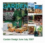 مجله طراحی باغGarden Design June July 2007