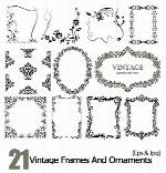 فریم تزئینیVintage Frames And Ornaments