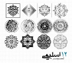 نمونه طراحی ایرانی اسلامیPersian Art