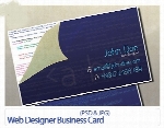 کارت ویزیت برای طراحان صفحات وبWeb Designer Business Card