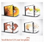 مجموعه جلد سی دیStock Vector CD Cover Templates