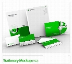 پیش نمایش ست اداریStationary Mockup