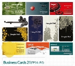 مجموعه کارت ویزیت تجاری رنگی شماره بیست و یکBusiness Cards 21