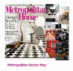 مجله طراحی دکوراسیون، طراحی داخلیMetropolitan Home May