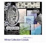 مجموعه براش های ایجاد بلور زمستانی، یخWinter Collection Crystals