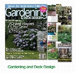 مجله طراحی باغGardening and Deck Design