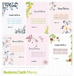 مجموعه کارت ویزیت تجاری رنگی شماره پانزدهBusiness Cards 15