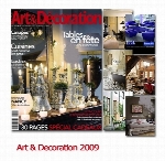 مجله طراحی دکوراسیون، طراحی داخلیArt & Decoration 2009