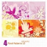پترن های گل دارFloral Patterns 15
