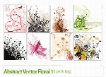 وکتورهای انتزاعی گل دارAbstract Vector Floral 01