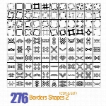 اشکال گوشه شماره دو 276Borders Shapes 02