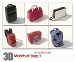 فایل آماده سه بعدی، مدل کیف3D Models of Bags 03