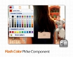 کامپوننت فلش، کامپوننت انتخاب رنگ در فلشFlash Color Picke Component