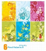 پترن های گل دارFloral Patterns 08
