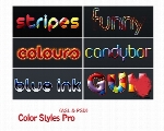 استایل های انتخاب رنگ حرفه ای متنColor Styles Pro