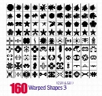 اشکال منحنی و پیچان شماره سه 160Warped Shapes 03