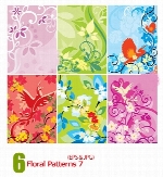 پترن های گل دارFloral Patterns 07