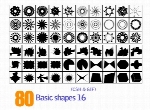 اشکال متنوع شماره شانزده 80Basic Shapes 16