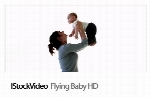 فایل آماده نوزادIStockVideo Flying Baby HD