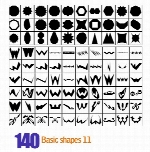 اشکال متنوع شماره یازده 140Basic Shapes 11
