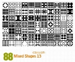 اشکال ترکیبی شماره سیزده 88Mixed Shapes 13