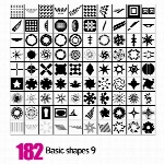 اشکال متنوع شماره نه 182Basic Shapes 09