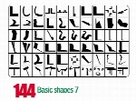 اشکال متنوع شماره هفت 144Basic Shapes 07