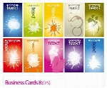مجموعه کارت ویزیت تجاری رنگی شماره هشتمBusiness Cards 08