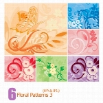 پترن های گل دارFloral Patterns 03