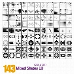 اشکال ترکیبی شماره ده 143Mixed Shapes 10