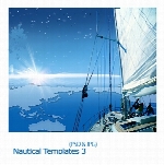 تصویر لایه باز کشتی، دریا، آبی رنگNautical Templates 03