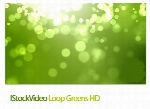 فایل آماده ویدئوی تزیئنی، حلقه های سبز رنگIStockVideo Loop Greens HD