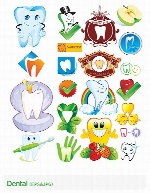 کلکسیون لوگوهای وکتور دندان پزشکی، بهداشتیDental