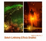 براش افکت نور و روشناییBokeh Lightning Effects Brushes