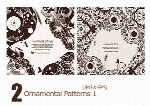 پترن های زینتی، گل دارOrnamental Patterns 01