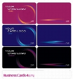 مجموعه کارت ویزیت تجاری رنگی شماره چهارBusiness Cards 04