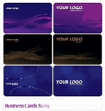 مجموعه کارت ویزیت تجاری رنگی شماره سهBusiness Cards 03