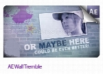 تیزر آماده تبلیغاتی، دیوار لرزانAE Wall Tremble