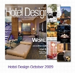 مجله طراحی دکوراسیون، طراحی داخل هتلHotel Design October 2009