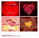 وکتور قلب، رمانتیکHearts Vector 01