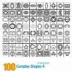اشکال متنوع شماره چهار 100Complex Shapes 04