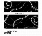ایجاد رشته نورانی، ستاره، نقطه نورانیStrands