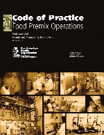 Code of practice for food premix operations