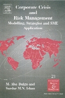 Corporate crisis and risk management : modelling, strategies and SME application
